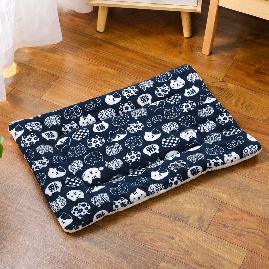 All-Season Three-Layer Pet Bed Mat for Dogs and Cats