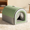 Enclosed Pet Bed House for Dogs and Cats