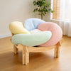 Flower-Shaped Pet Bed with Wood Stand