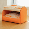 Tent-Style Dog Bed with Removable Washable Cover