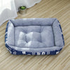 Rectangular Padded Pet Bed for Dogs and Cats