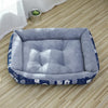 Rectangular Padded Pet Bed for Dogs and Cats