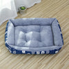 Rectangular Padded Pet Bed for Dogs and Cats