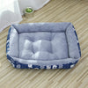 Rectangular Padded Pet Bed for Dogs and Cats
