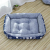 Rectangular Padded Pet Bed for Dogs and Cats