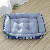 Rectangular Padded Pet Bed for Dogs and Cats