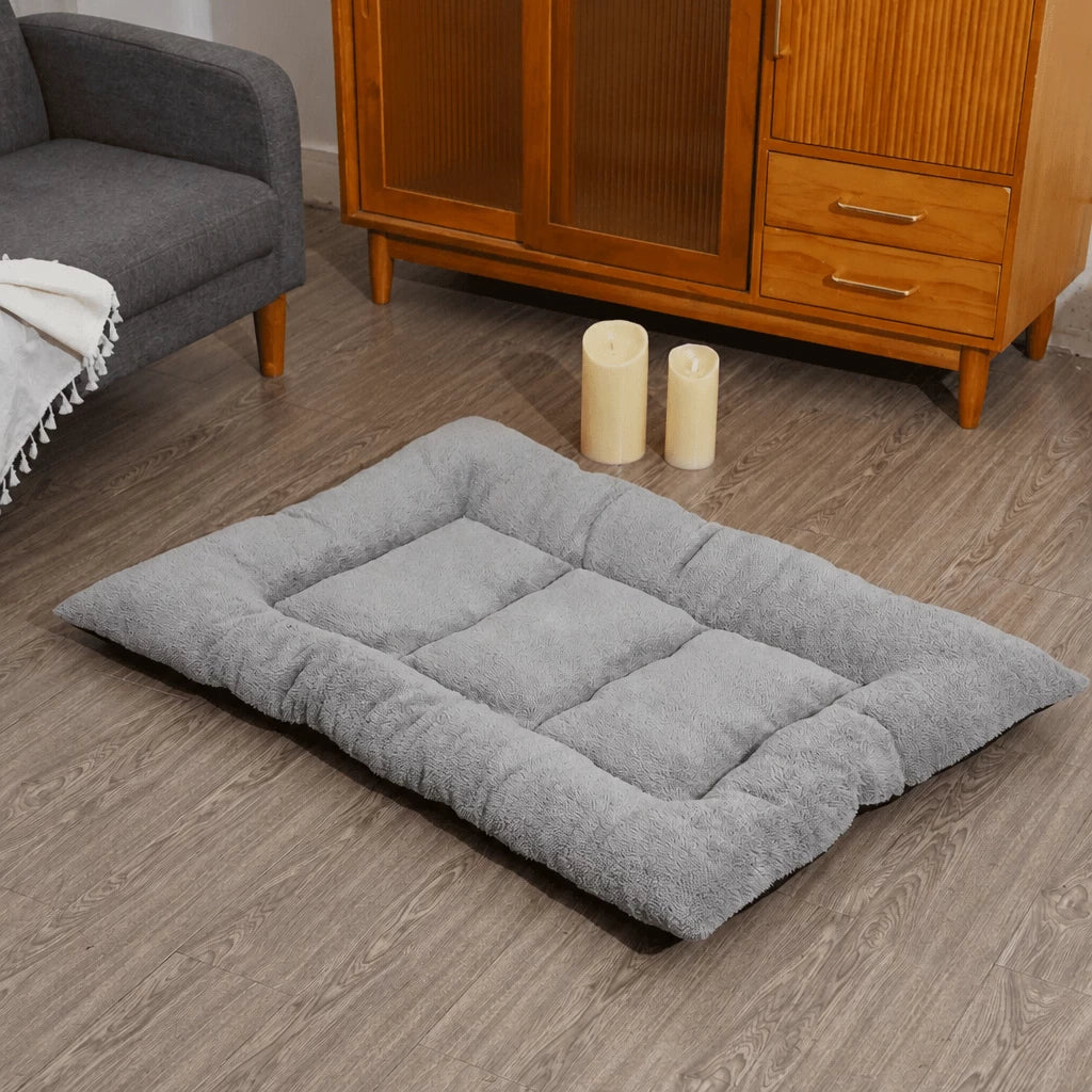 Gray Techno-Fabric Bed for Dogs & Cats