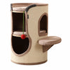 Sisal Barrel Cat Tree with Scratching Board