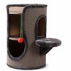 Sisal Barrel Cat Tree with Scratching Board