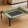 Elevated Mesh Pet Bed for Dogs and Cats with Removable Cushion