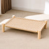Cot-Style Cat Bed with Washable Scratching Mat