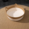Woven Pet Bed for Cats and Small Dogs