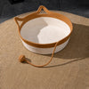 Woven Pet Bed for Cats and Small Dogs