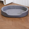 All-Season Boat-Style Dog Bed with Removable, Washable Cover