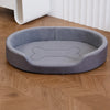 All-Season Boat-Style Dog Bed with Removable, Washable Cover