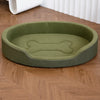 All-Season Boat-Style Dog Bed with Removable, Washable Cover