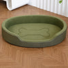 All-Season Boat-Style Dog Bed with Removable, Washable Cover