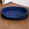 All-Season Boat-Style Dog Bed with Removable, Washable Cover
