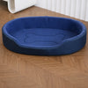 All-Season Boat-Style Dog Bed with Removable, Washable Cover