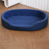 All-Season Boat-Style Dog Bed with Removable, Washable Cover