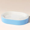 Oval Corrugated Cardboard Scratcher Bed for Cats