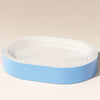 Oval Corrugated Cardboard Scratcher Bed for Cats