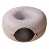 Enclosed Donut Tunnel Cat Bed