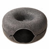 Enclosed Donut Tunnel Cat Bed
