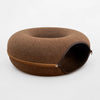 Enclosed Donut Tunnel Cat Bed