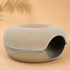 Enclosed Donut Tunnel Cat Bed