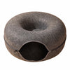 Enclosed Donut Tunnel Cat Bed