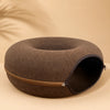 Enclosed Donut Tunnel Cat Bed