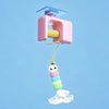 Door-Hanging Automatic Cat Teaser Toy with Retractable Movement