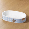 Deep Oval Cardboard Cat Scratcher Bed