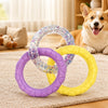 Dog Tug Ring Toy for Chewing, Training, and Interactive Play