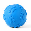Paw Print Squeaky Ball Dog Toy
