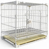 Indoor Stackable Metal Dog Crate with Sliding Door