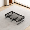 Foldable Elevated Pet Cot with Breathable Mesh