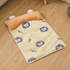 Cartoon Print Pet Mat for Dogs and Cats
