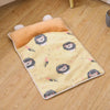 Cartoon Print Pet Mat for Dogs and Cats