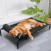 Elevated Mesh Dog Bed with Iron Frame