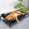 Elevated Mesh Dog Bed with Iron Frame