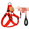 Adjustable Nylon Dog Harness with Leash Option