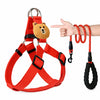 Adjustable Nylon Dog Harness with Leash Option