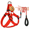 Adjustable Nylon Dog Harness with Leash Option