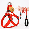 Adjustable Nylon Dog Harness with Leash Option