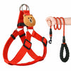 Adjustable Nylon Dog Harness with Leash Option