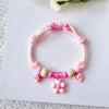 Adjustable Nylon Pet Collar with Wooden Accent and Bell