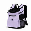 Nylon Mesh Pet Carrier Backpack for Cats and Small Dogs