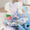 Small Dog Dress with Leash
